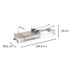 Toorx Professional Inklapbare Aluminum Reformer PTX 7000 Moon & Sand  PTX-7000MS