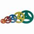 Tunturi Aerobic Halterschijven rood 2 x 1.25 kg  14TUSCL291